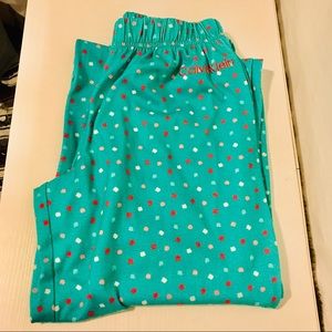 Calvin Klein Girl Pajama Pants Size 14/16 youth